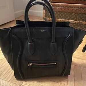 %100 AUTHENTIC Celine leather luggage tote